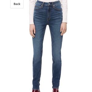 Calvin Klein high rise skinny jean